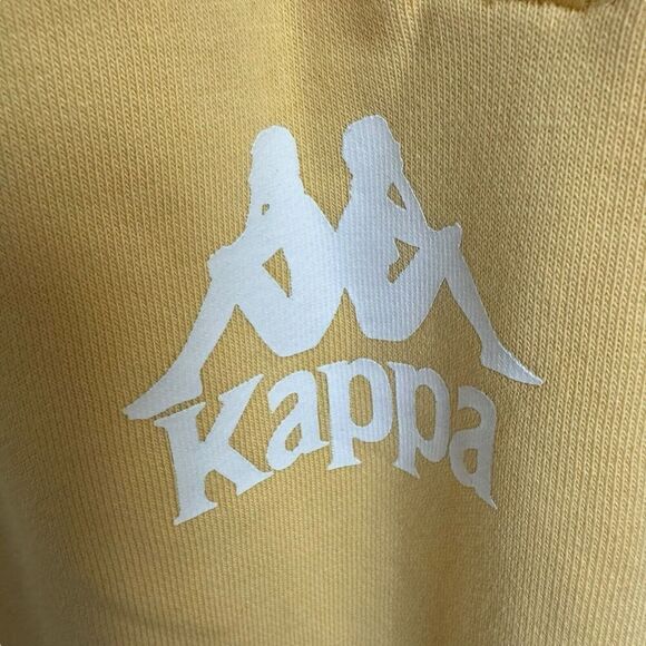 Kappa Sweatpants Women's Authentic Ambalavao Yellow Sz Large 35152HW - Picture 2 of 13